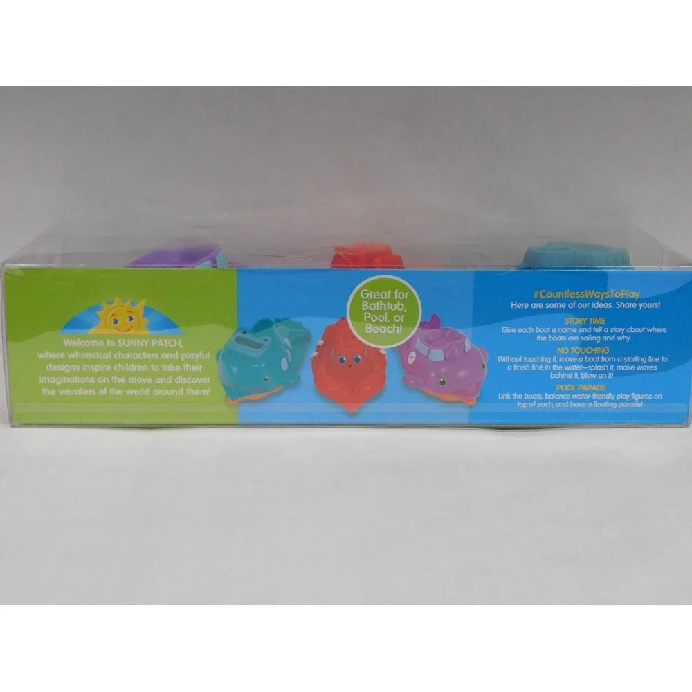 Melissa & Doug Sunny Patch Maritime Mates Boat Parade 3‎ Linking Boats NEW